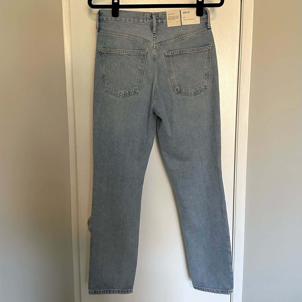 AGOLDE FEN - DIMENSION LIGHT WASH - SIZE 26 - NEW NWT - Picture 6 of 11